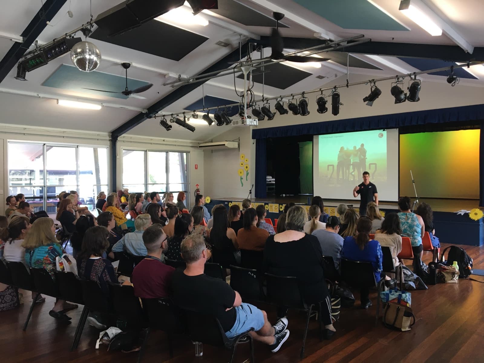 A whole-school PD session in Queensland